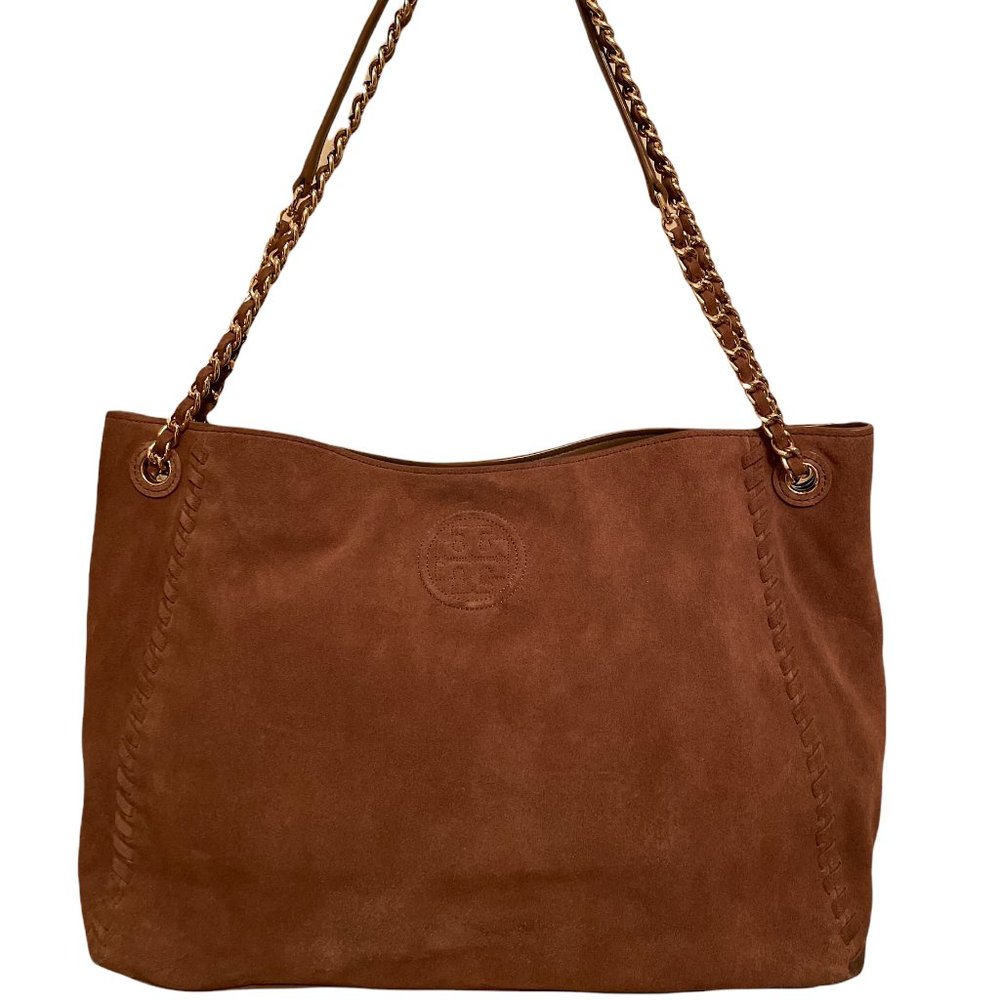 LIKE NEW! Brown / Gold Tory Burch Purse / Handbag